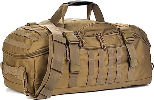 3 In 1 Tactical 30L Military Backpack Travel Duffle Bag for Weekender Gym Workout Deployment
