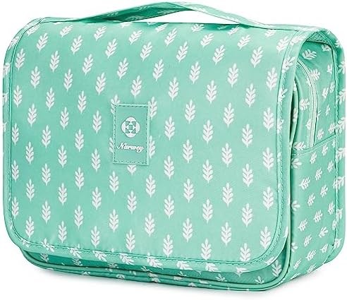 Narwey Hanging Travel Toiletry Bag Cosmetic Make up Organizer for Women and Girls Waterproof